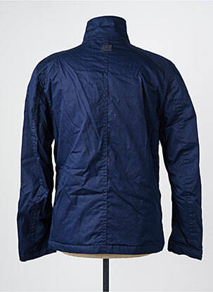 Parka finition intérieure doublure satiné sans capuche bleu G STAR homme