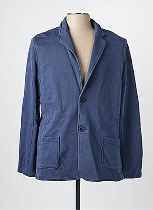Blazer coupe cintrée bleu HARRIS WILSON homme