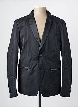 Blazer finition intérieure doublure imprimée noir DIESEL homme
