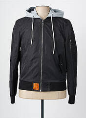 Blouson noir BOMBERS pour homme seconde vue