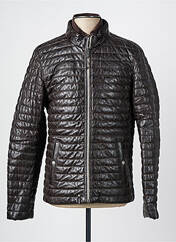 Veste en cuir marron OAKWOOD pour homme seconde vue