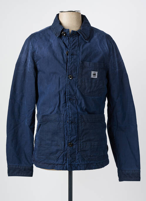 Parka bleu G STAR pour homme