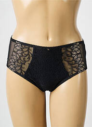 Culotte effet matière satinée noir EMPREINTE femme
