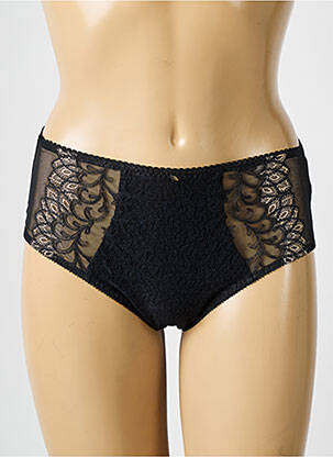 Culotte effet matière satinée noir EMPREINTE femme