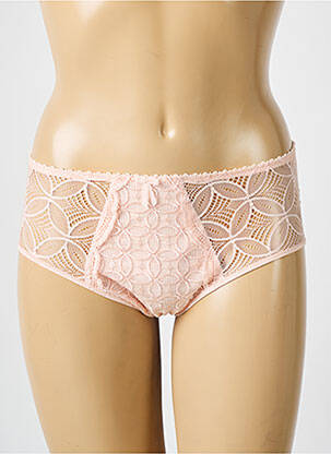 Culotte effet matière satinée rose EMPREINTE femme