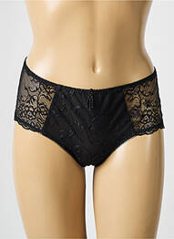 Culotte effet matière satinée noir EMPREINTE femme