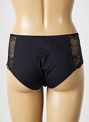 Culotte effet matière satinée noir EMPREINTE femme