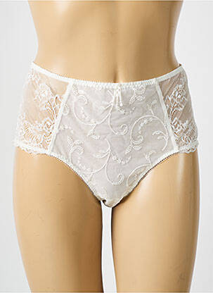 Culotte effet matière satinée beige EMPREINTE femme