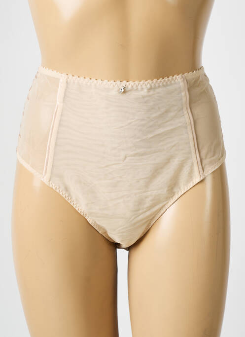Culotte haute tissage satiné chair EMPREINTE femme