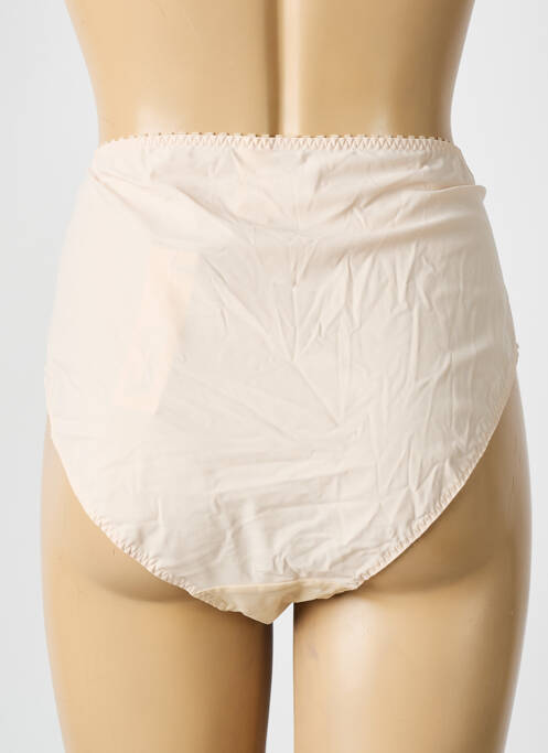 Culotte haute tissage satiné chair EMPREINTE femme