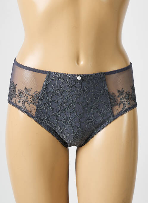 Culotte effet matière satinée gris EMPREINTE femme