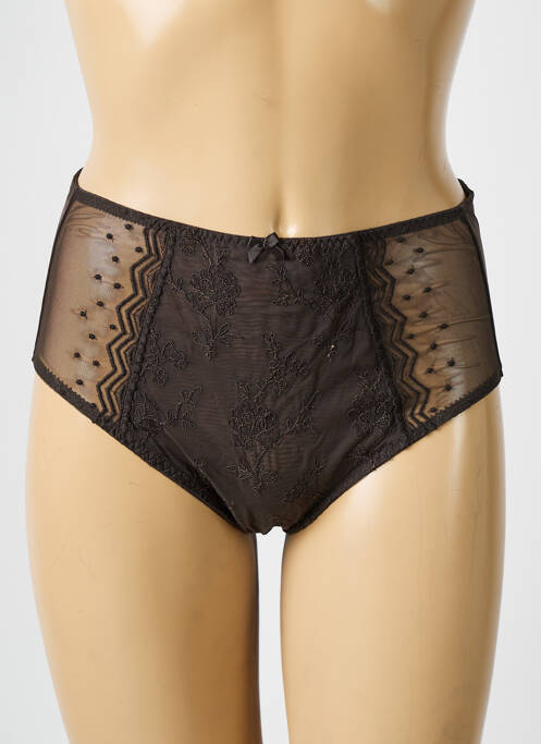 Culotte haute marron EMPREINTE pour femme