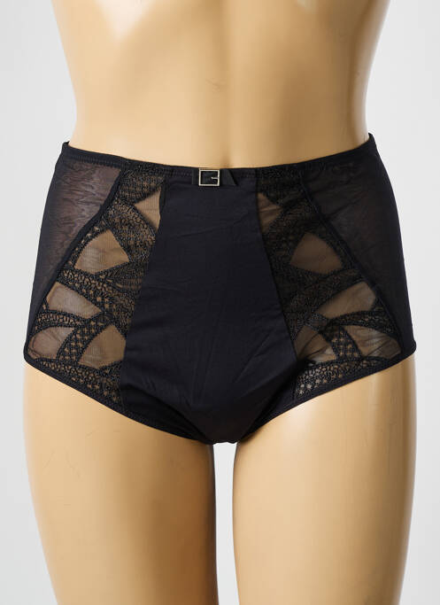 Culotte haute noir EMPREINTE pour femme