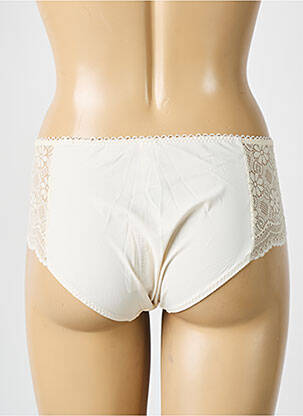 Shorty effet matière satinée beige EMPREINTE femme