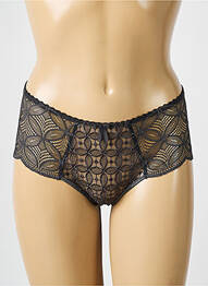 Shorty effet matière satinée gris EMPREINTE femme