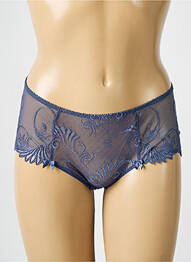Shorty stretch bleu EMPREINTE femme