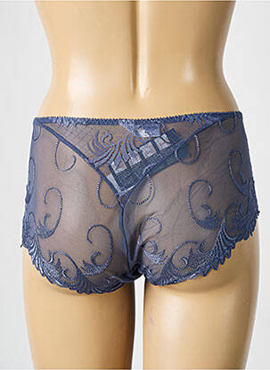 Shorty stretch bleu EMPREINTE femme