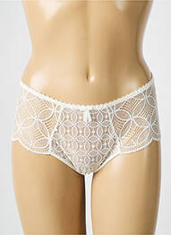 Shorty stretch blanc EMPREINTE femme