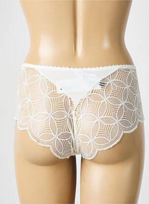 Shorty stretch blanc EMPREINTE femme