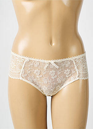 Culotte stretch beige EMPREINTE femme