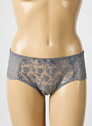 Culotte stretch gris EMPREINTE femme