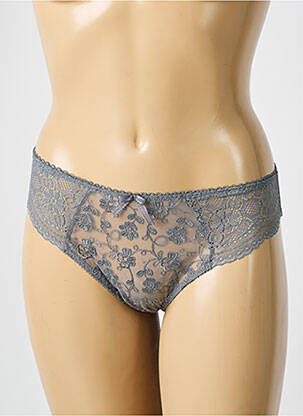 Shorty stretch gris EMPREINTE femme