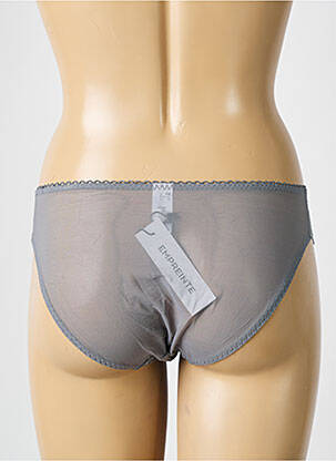 Shorty stretch gris EMPREINTE femme