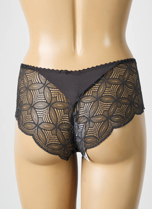 Shorty effet matière satinée gris EMPREINTE femme