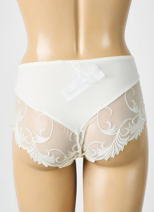 Shorty effet matière satinée beige EMPREINTE femme