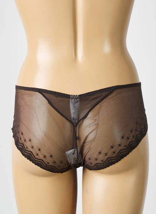Shorty stretch marron EMPREINTE femme