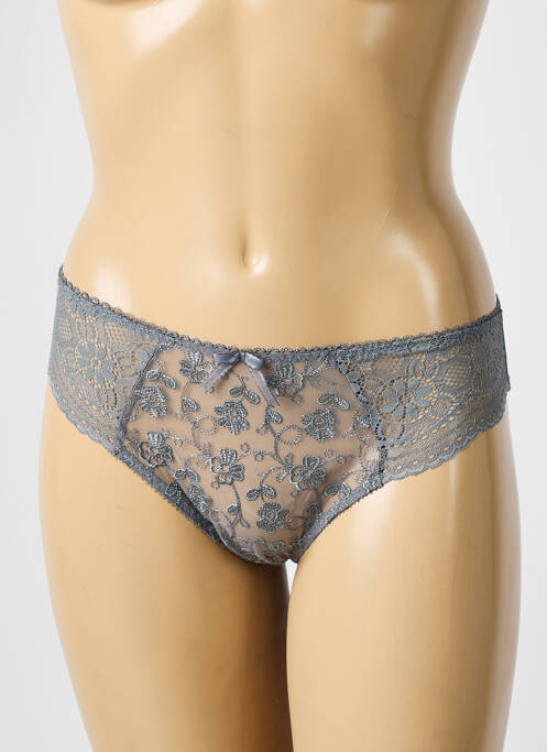 Shorty stretch gris EMPREINTE femme
