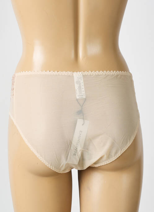 Culotte tissage satiné chair EMPREINTE femme