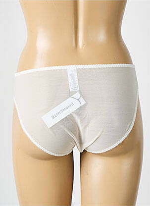 Culotte tissage dentelle blanc EMPREINTE femme