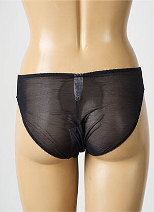 Culotte légère et transparente noir EMPREINTE femme