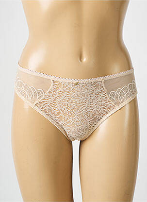 Culotte tissage dentelle chair EMPREINTE femme