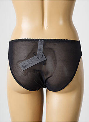 Culotte tissage dentelle noir EMPREINTE femme