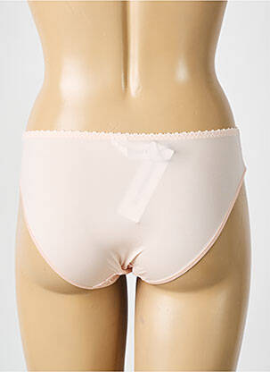 Culotte tissage dentelle rose EMPREINTE femme