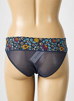 Culotte stretch bleu EMPREINTE femme