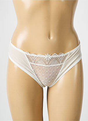 Culotte stretch blanc EMPREINTE femme