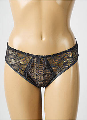 Culotte tissage dentelle gris EMPREINTE femme