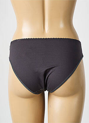 Culotte tissage dentelle gris EMPREINTE femme