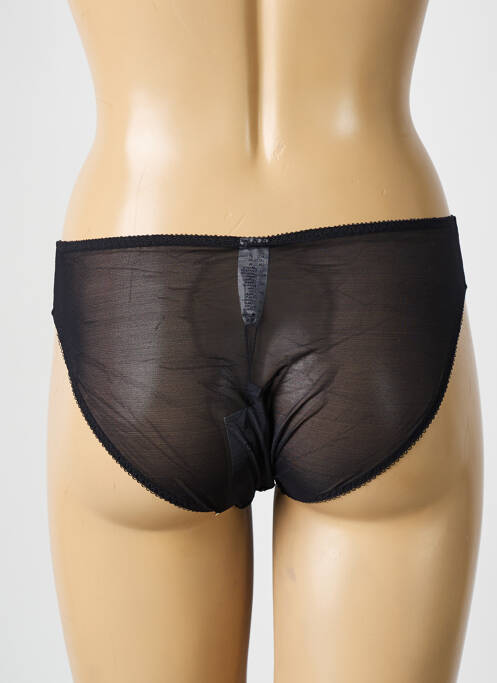 Culotte légère et transparente noir EMPREINTE femme