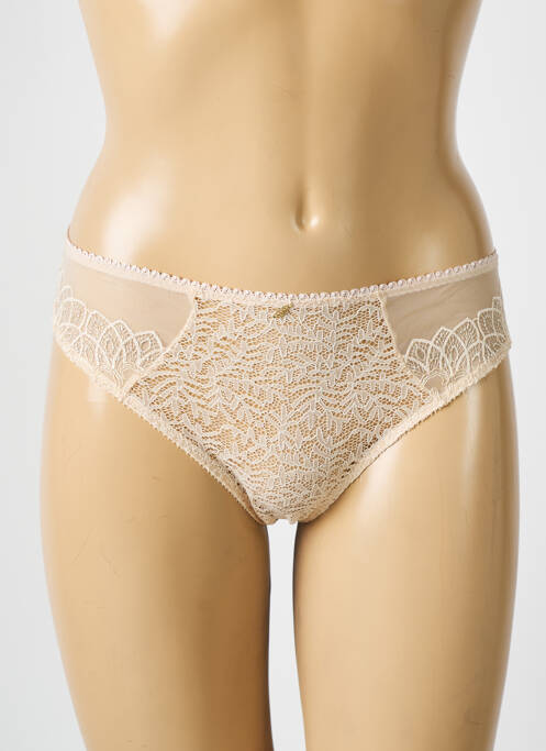 Culotte tissage dentelle chair EMPREINTE femme