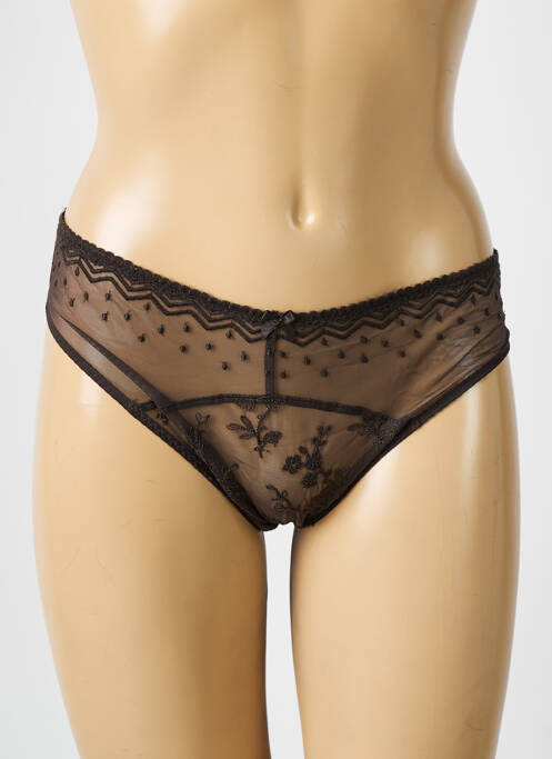 Culotte légère et transparente marron EMPREINTE femme