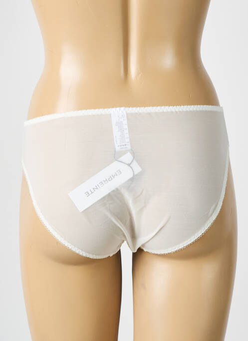Culotte blanc EMPREINTE pour femme