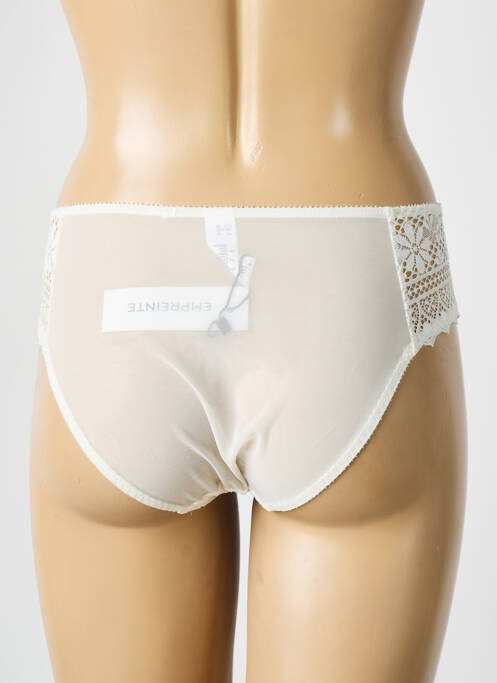Culotte blanc EMPREINTE pour femme