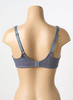 Soutien-gorge légère et transparente haut soutien-gorge emboitant gris EMPREINTE femme