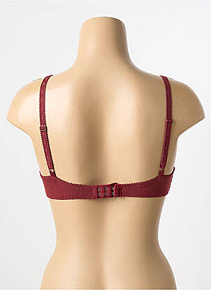 Soutien-gorge effet matière satinée rouge TRIUMPH femme