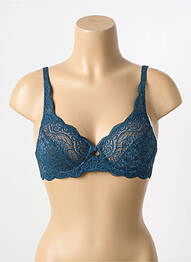 Soutien-gorge effet matière satinée haut soutien-gorge emboitant bleu TRIUMPH femme