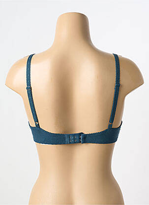 Soutien-gorge effet matière satinée haut soutien-gorge emboitant bleu TRIUMPH femme